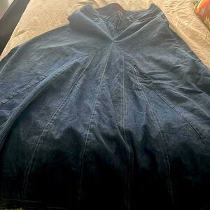 Vintage Ashlyn  denim  maxi skirt size 9 . In good condition no longer wear it .